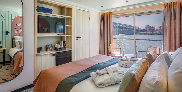 A Deluxe Cabin on Spirit of the Danube